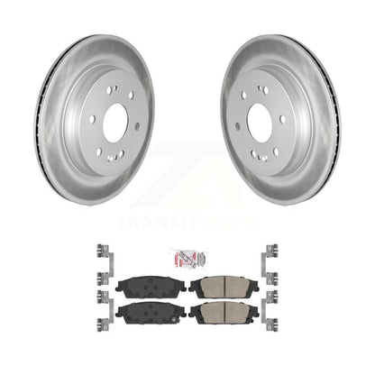 Coated Disc Rotors and Ceramic Brake Pads Kit-KGA-105384 - Kit.bestparts.ca