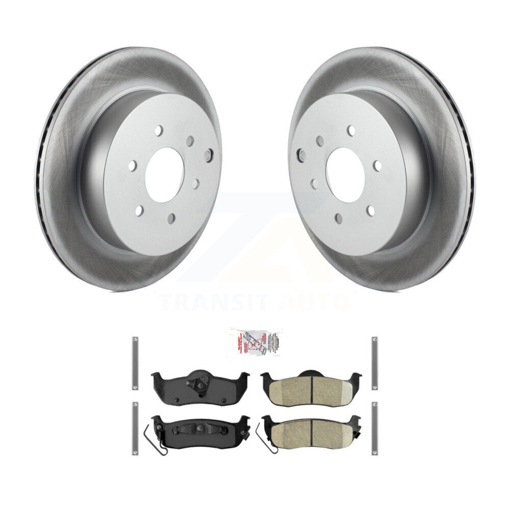 Coated Disc Rotors and Ceramic Brake Pads Kit-KGA-105399 - Kit.bestparts.ca
