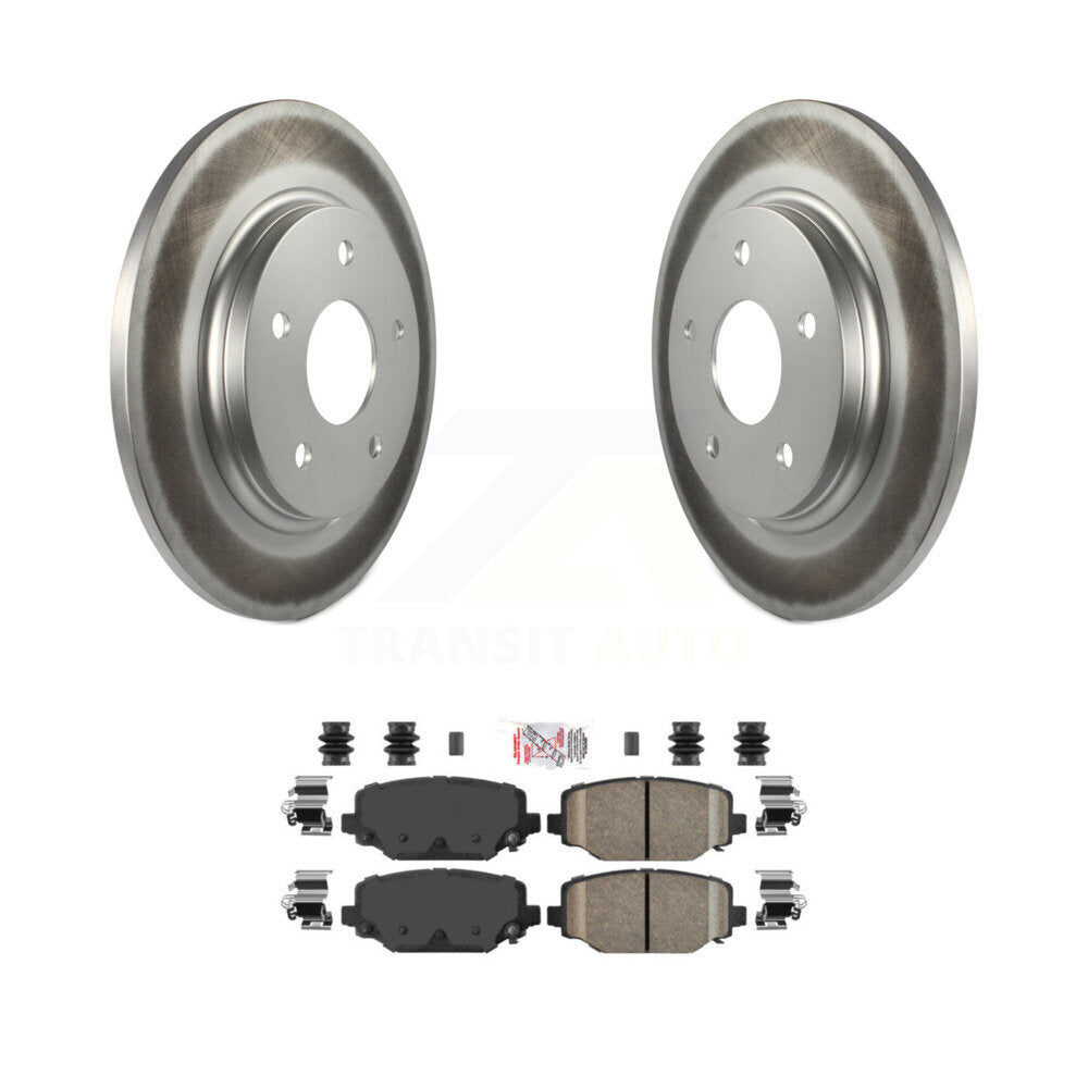 Coated Disc Rotors and Ceramic Brake Pads Kit-KGA-105419 - Kit.bestparts.ca