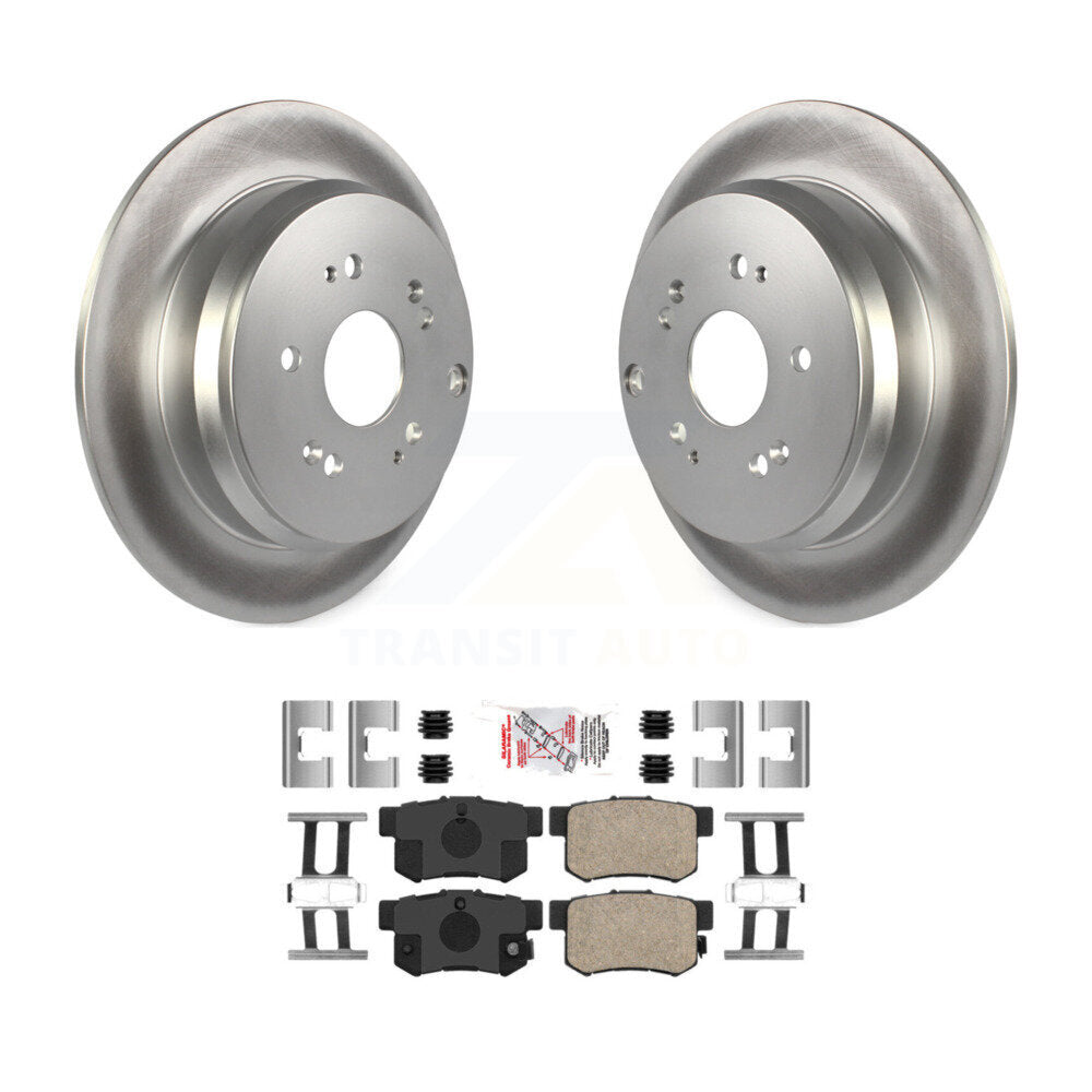 Coated Disc Rotors and Ceramic Brake Pads Kit-KGA-105428 - Kit.bestparts.ca