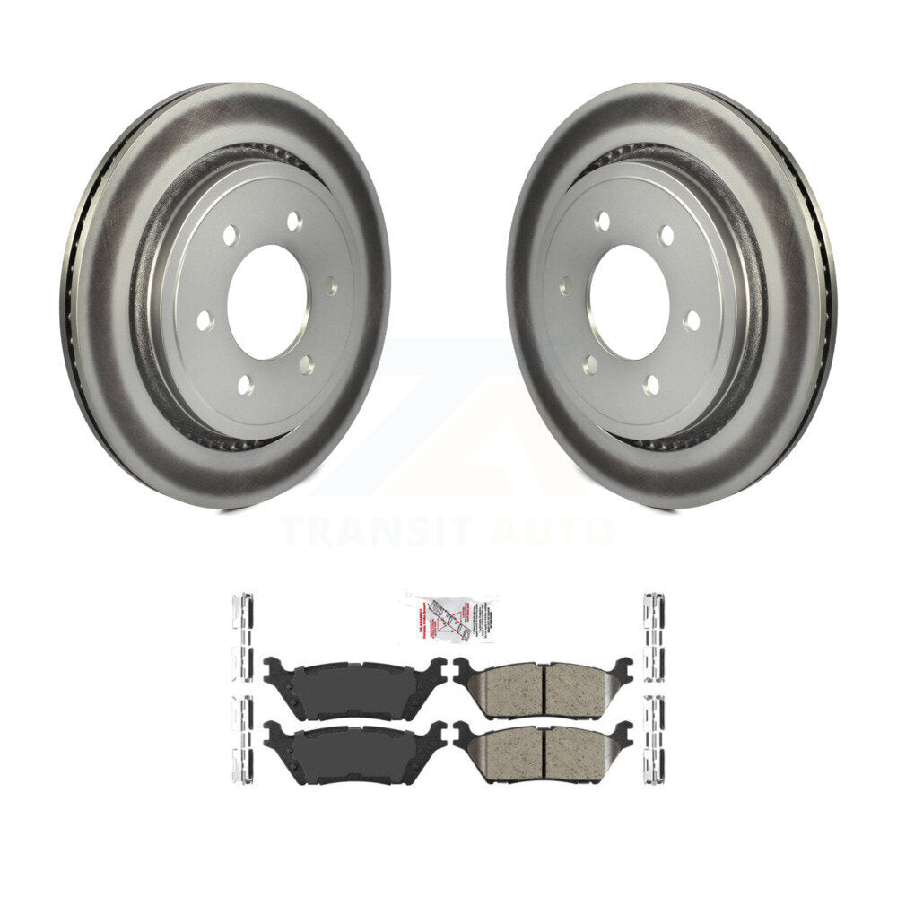 Coated Disc Rotors and Ceramic Brake Pads Kit-KGA-105453 - Kit.bestparts.ca Kit.bestparts.ca