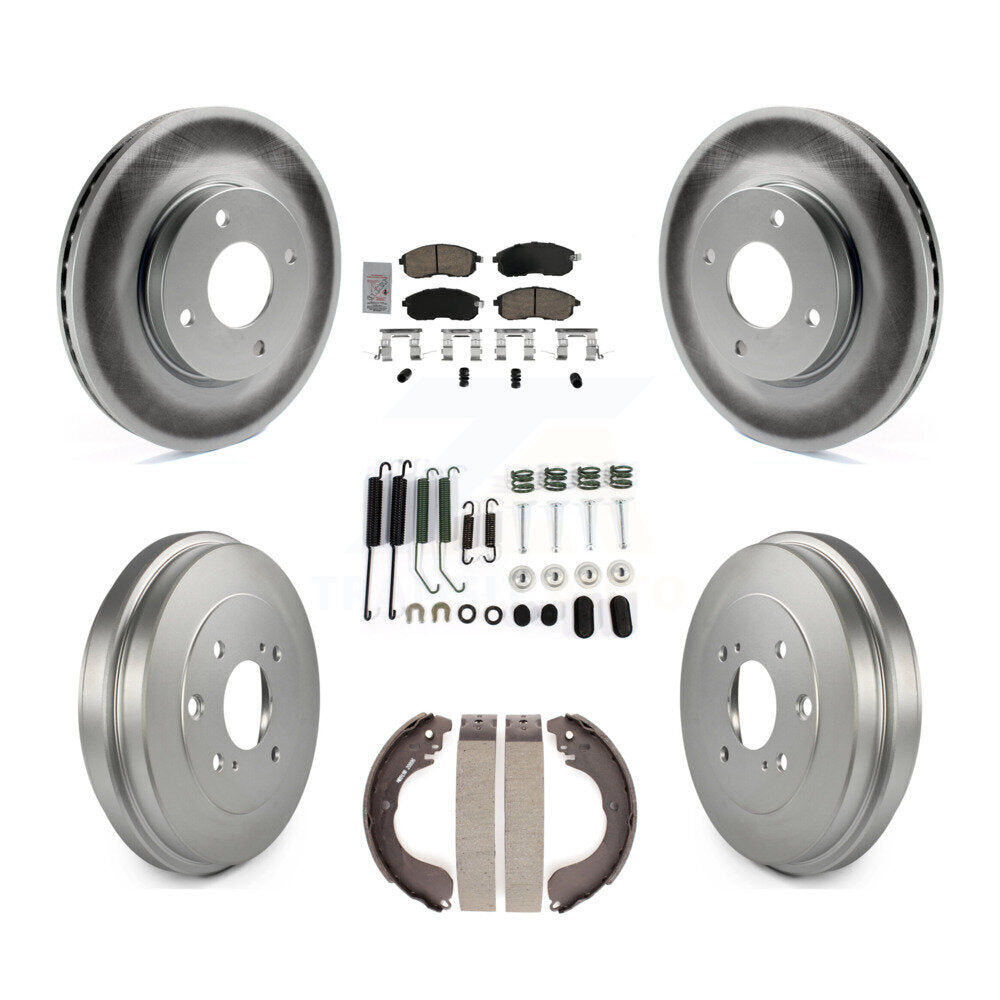 Coated Disc Rotors and Ceramic Brake Pads Kit-KGA-105465 - Kit.bestparts.ca Kit.bestparts.ca