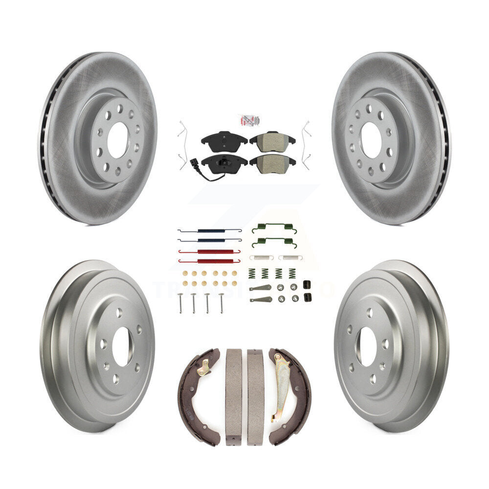 Coated Disc Rotors and Semi-Metallic Brake Pads Kit-KGA-105467 - Kit.bestparts.ca Kit.bestparts.ca