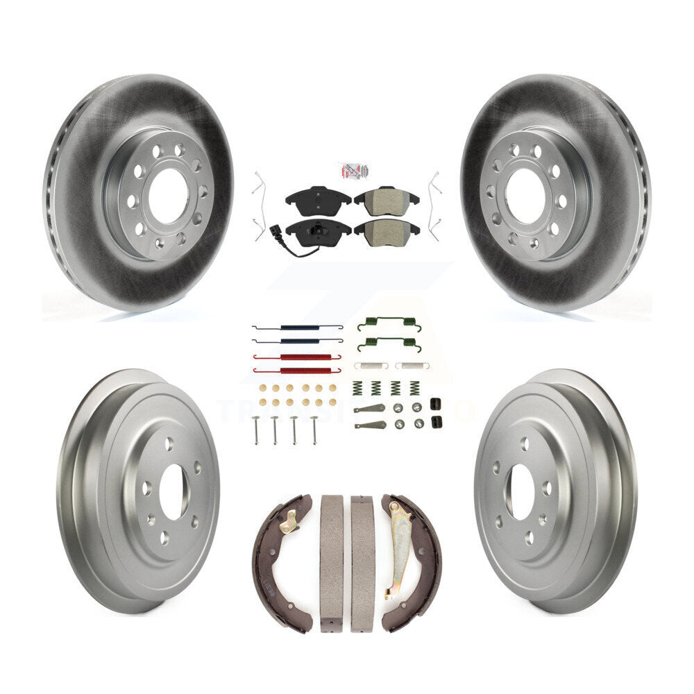 Coated Disc Rotors and Semi-Metallic Brake Pads Kit-KGA-105469 - Kit.bestparts.ca
