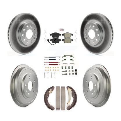 Coated Disc Rotors and Semi-Metallic Brake Pads Kit-KGA-105469 - Kit.bestparts.ca