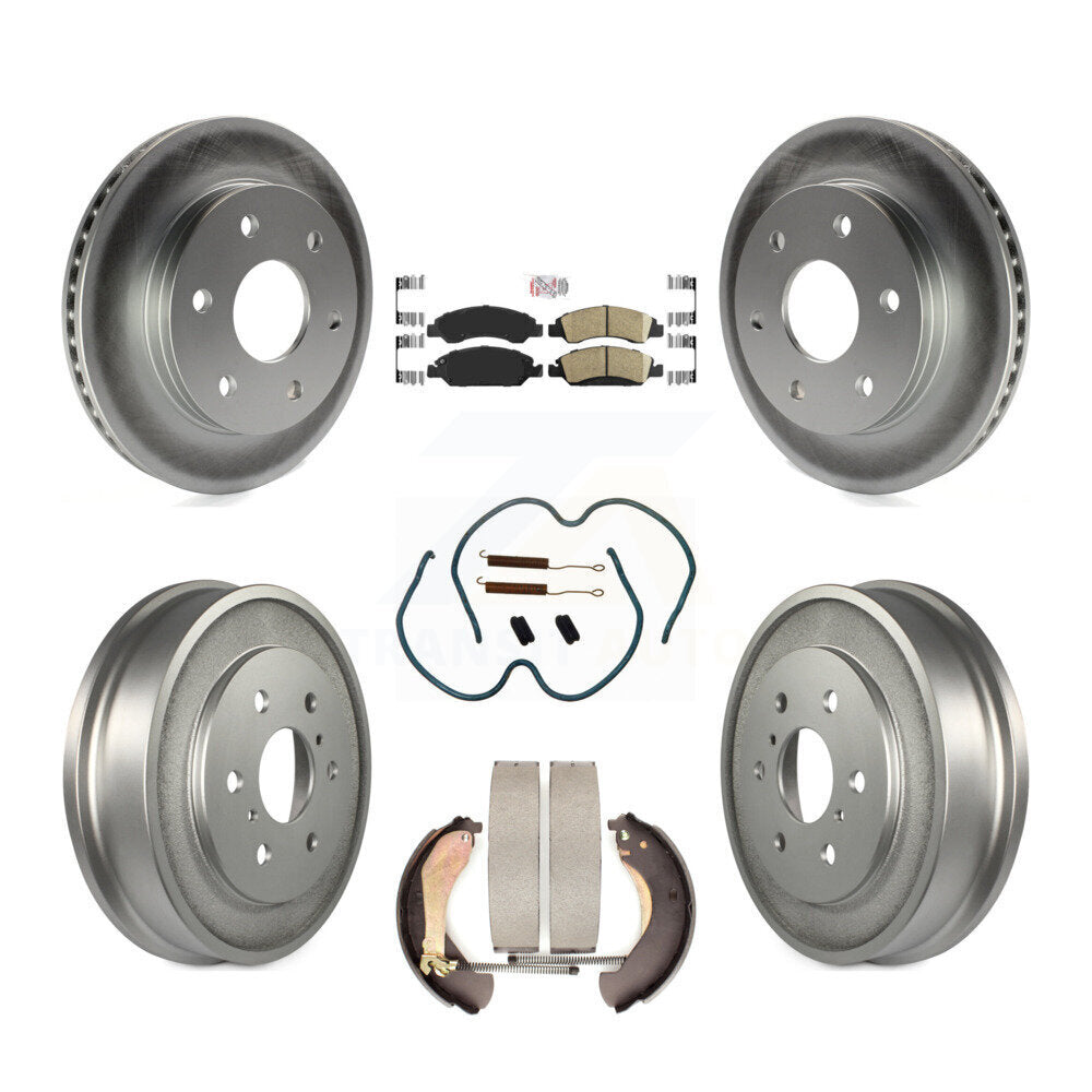 Coated Disc Rotors and Ceramic Brake Pads Kit-KGA-105479 - Kit.bestparts.ca