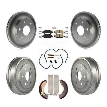 Coated Disc Rotors and Ceramic Brake Pads Kit-KGA-105479 - Kit.bestparts.ca