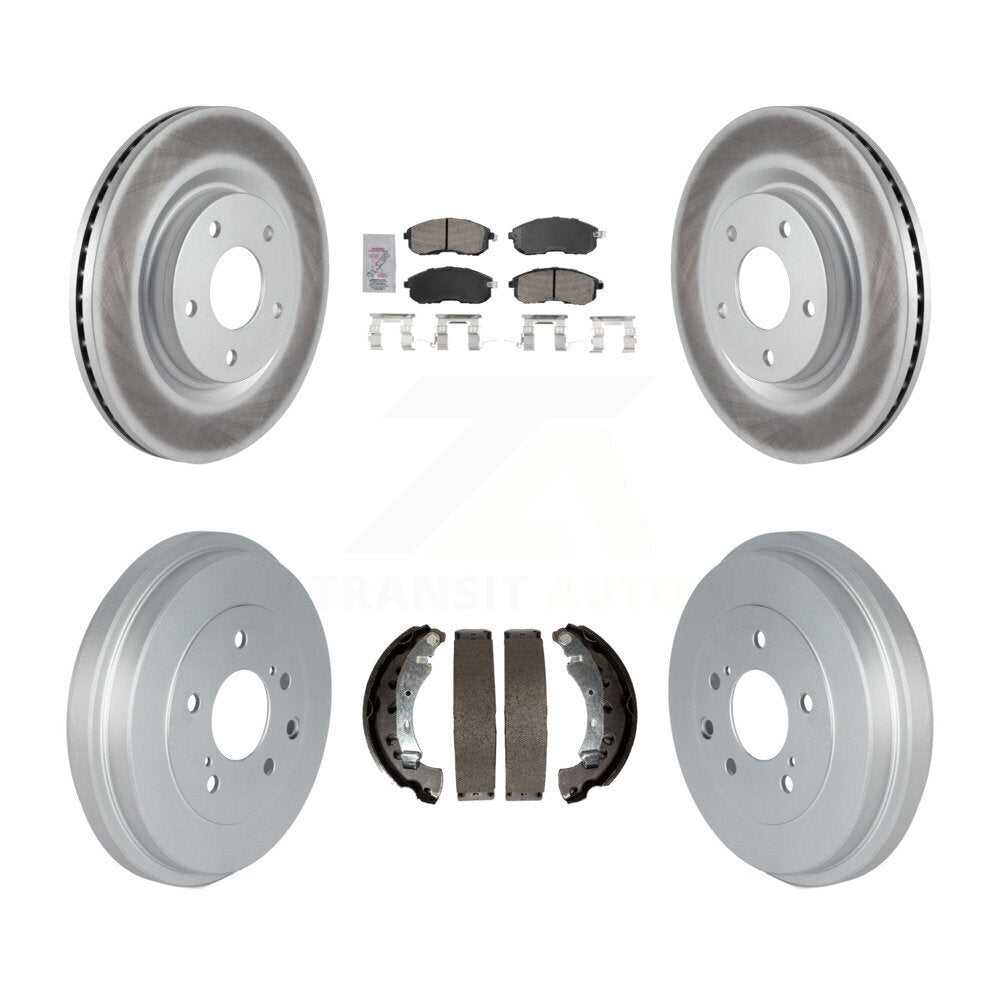 Coated Disc Rotors and Ceramic Brake Pads Kit-KGA-105488 - Kit.bestparts.ca