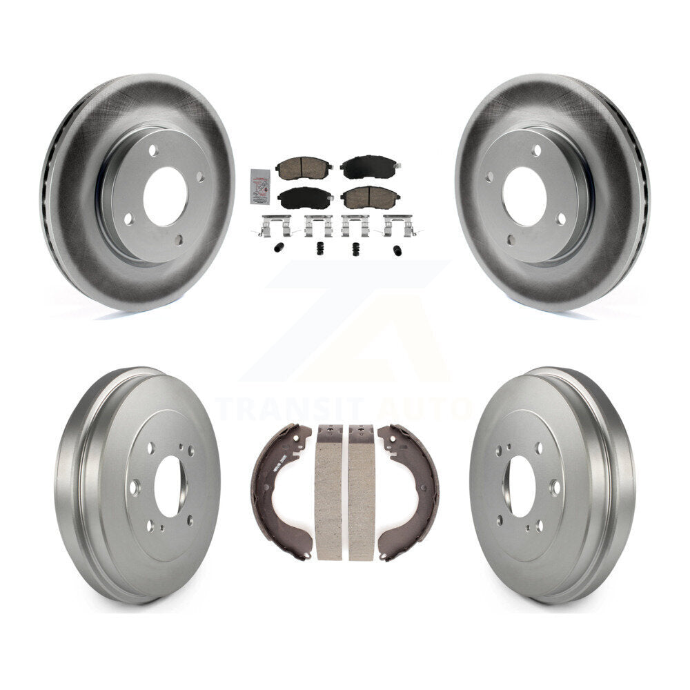 Coated Disc Rotors and Ceramic Brake Pads Kit-KGA-105494 - Kit.bestparts.ca