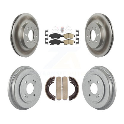 Coated Disc Rotors and Ceramic Brake Pads Kit-KGA-105496 - Kit.bestparts.ca