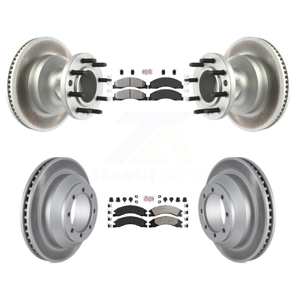 Coated Disc Rotors and Semi-Metallic Brake Pads Kit-KGA-105508 - Kit.bestparts.ca Kit.bestparts.ca