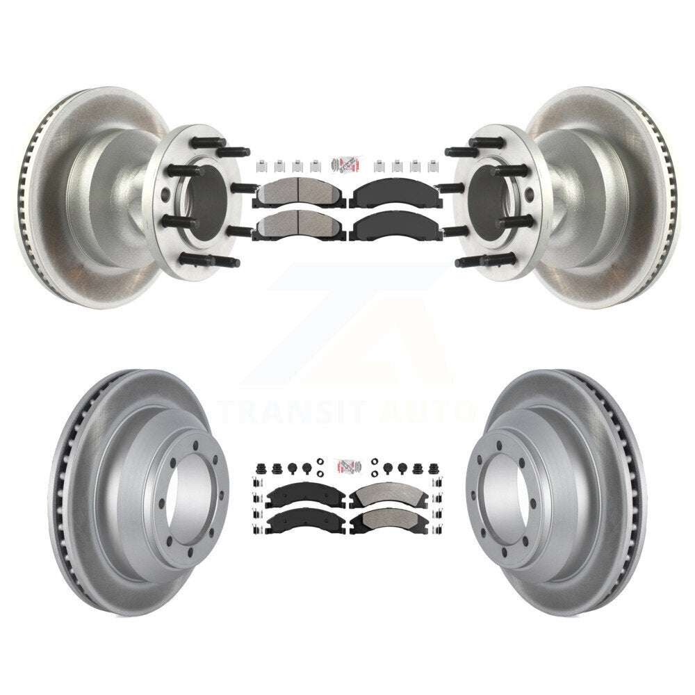 Coated Disc Rotors and Semi-Metallic Brake Pads Kit-KGA-105511 - Kit.bestparts.ca Kit.bestparts.ca