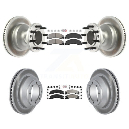 Coated Disc Rotors and Semi-Metallic Brake Pads Kit-KGA-105511 - Kit.bestparts.ca