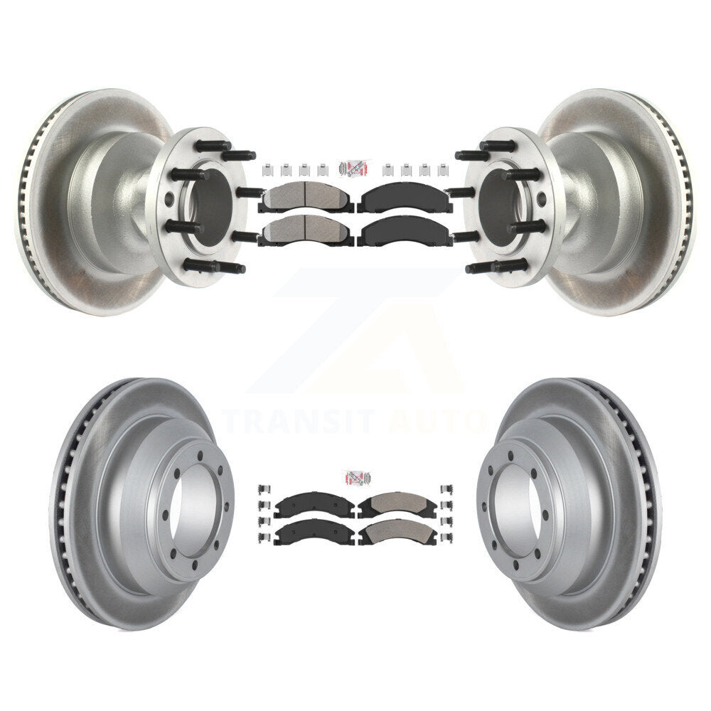Coated Disc Rotors and Semi-Metallic Brake Pads Kit-KGA-105512 - Kit.bestparts.ca Kit.bestparts.ca