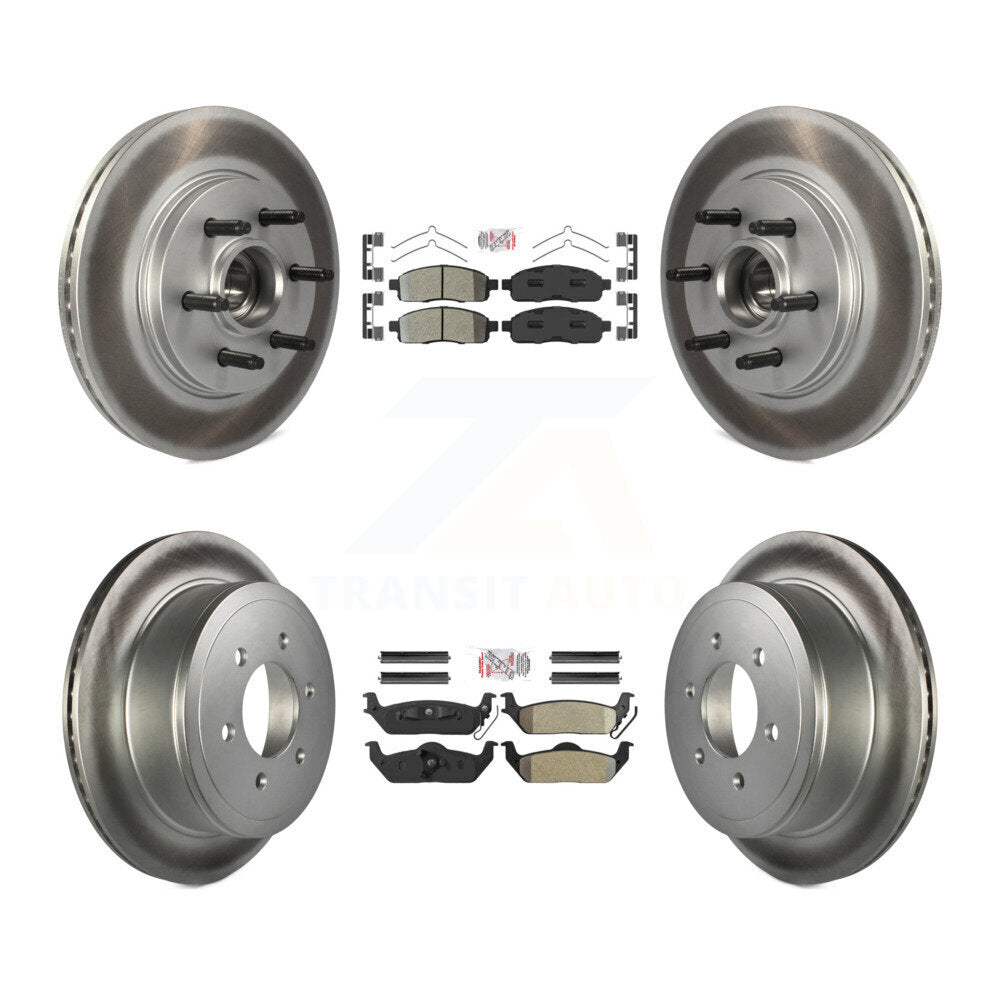 Coated Disc Rotors and Semi-Metallic Brake Pads Kit-KGA-105536 - Kit.bestparts.ca Kit.bestparts.ca