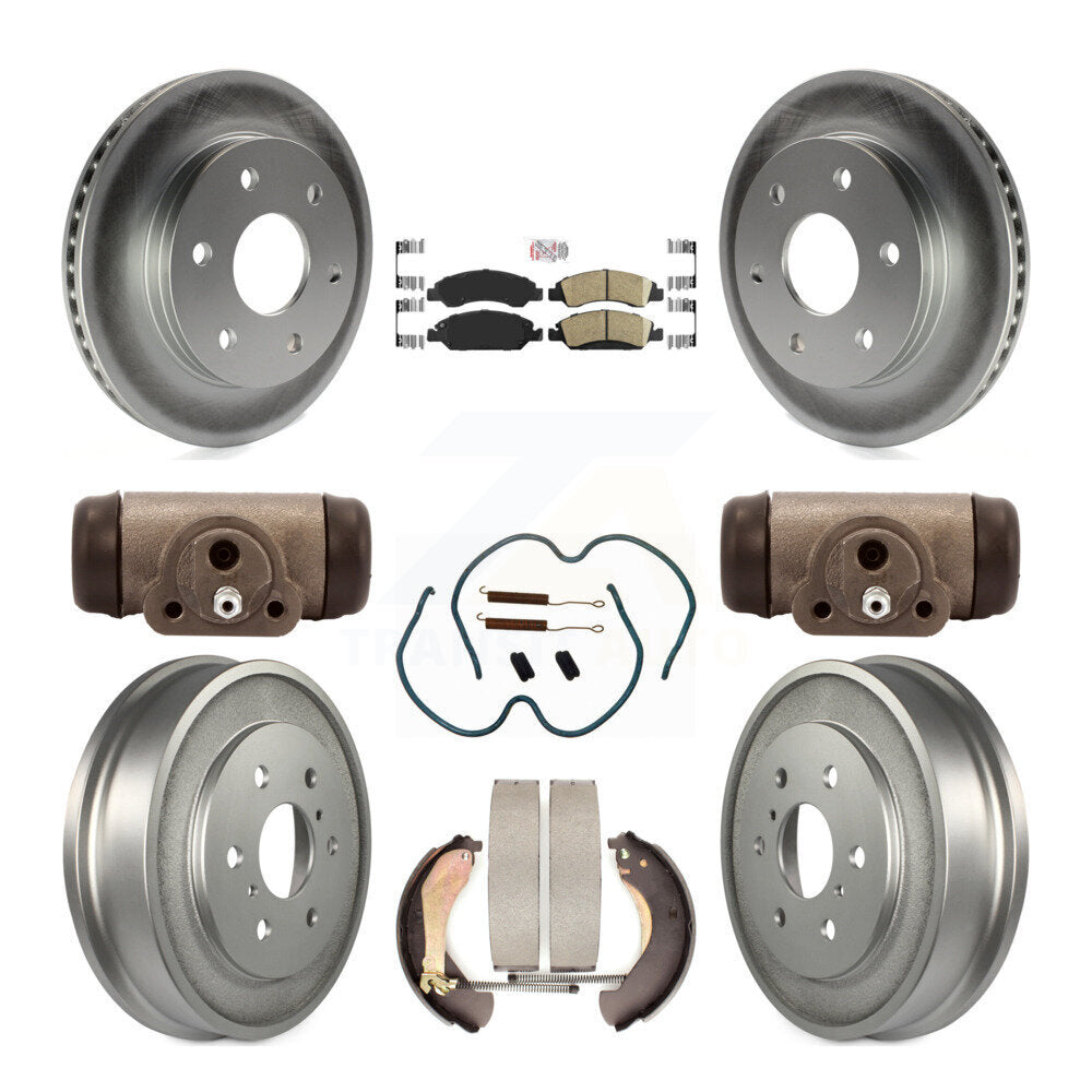 Coated Disc Rotors and Ceramic Brake Pads Kit-KGA-105550 - Kit.bestparts.ca Kit.bestparts.ca