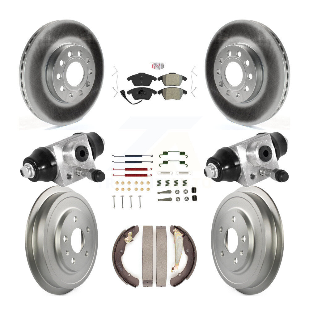 Coated Disc Rotors and Semi-Metallic Brake Pads Kit-KGA-105556 - Kit.bestparts.ca