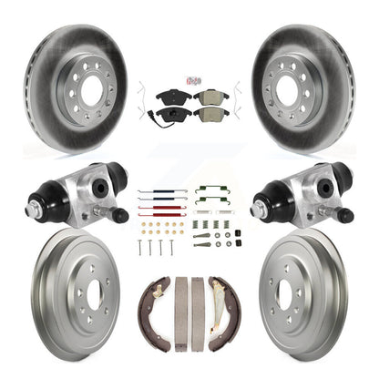 Coated Disc Rotors and Semi-Metallic Brake Pads Kit-KGA-105556 - Kit.bestparts.ca