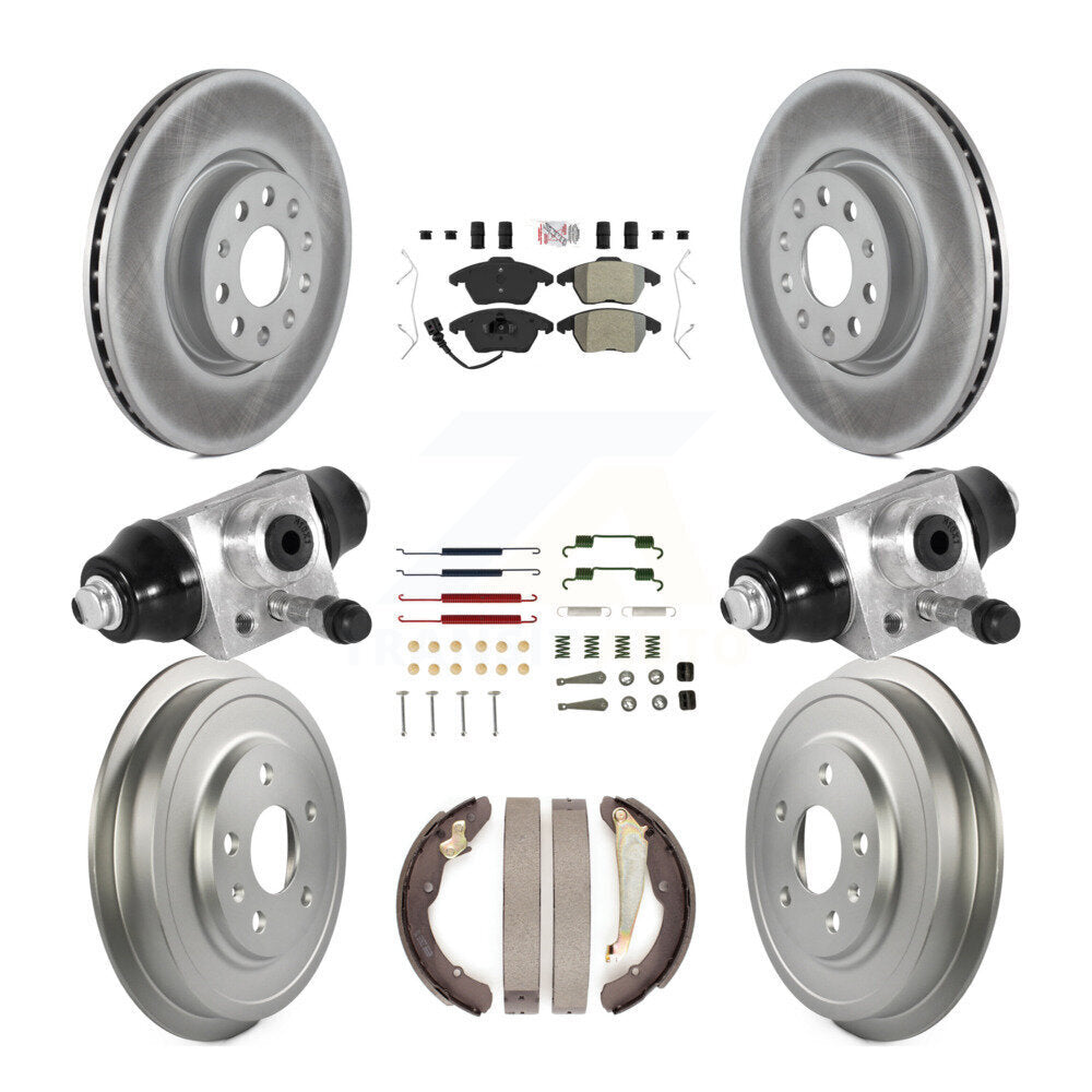 Coated Disc Rotors and Semi-Metallic Brake Pads Kit-KGA-105559 - Kit.bestparts.ca