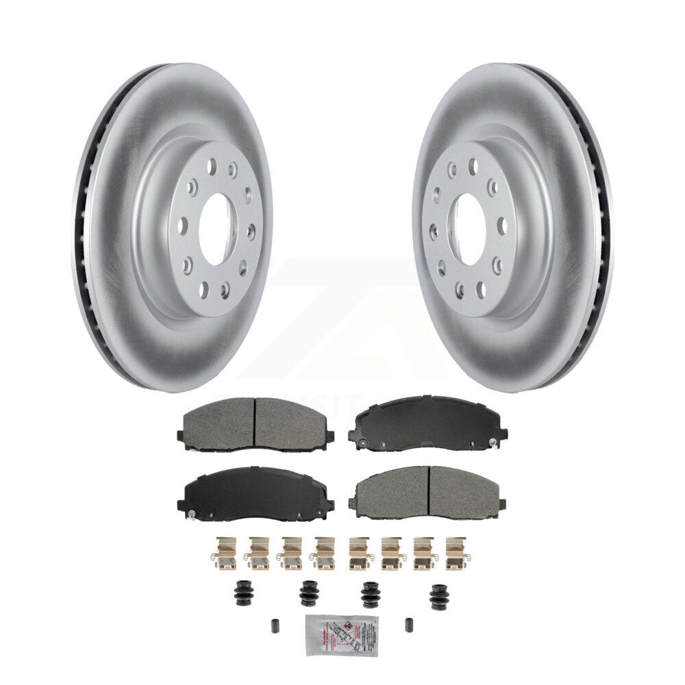 Disc Rotors and Semi-Metallic Brake Pads Kit-KGA-105614 - Kit.bestparts.ca