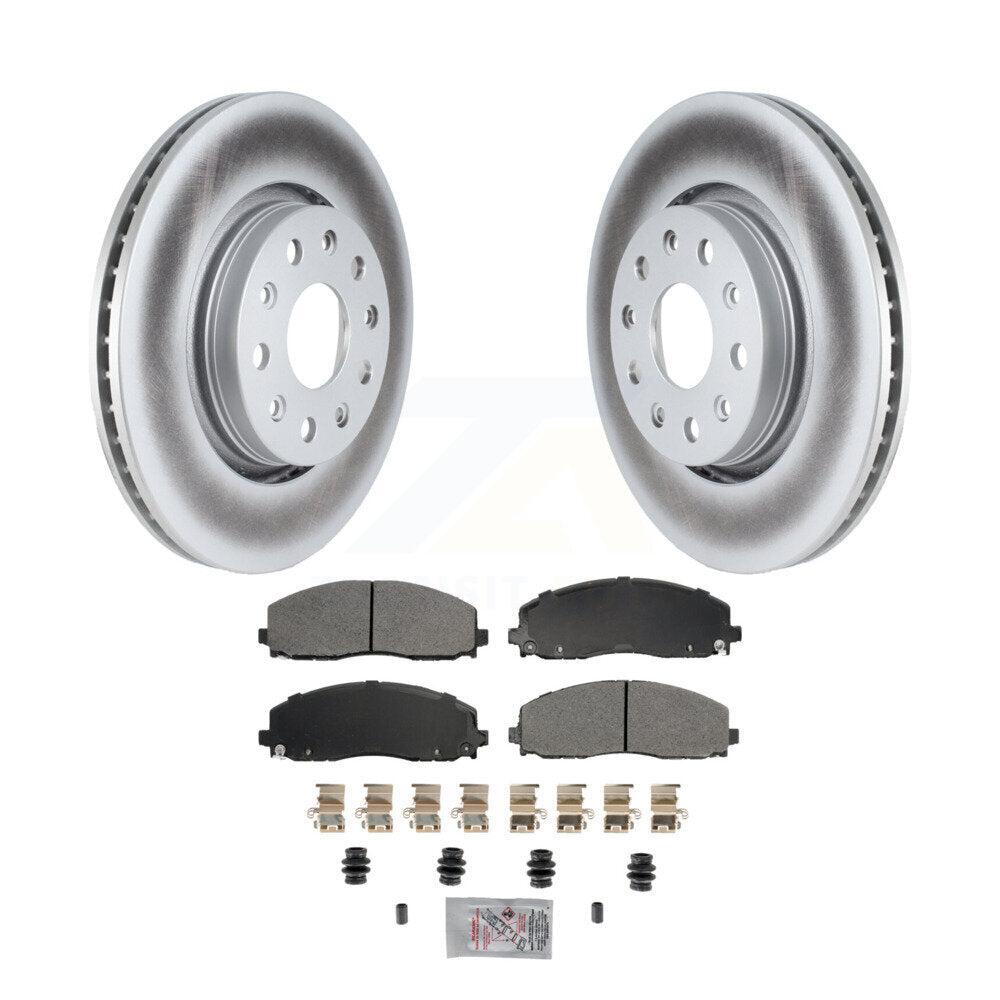 Disc Rotors and Semi-Metallic Brake Pads Kit-KGA-105615 - Kit.bestparts.ca