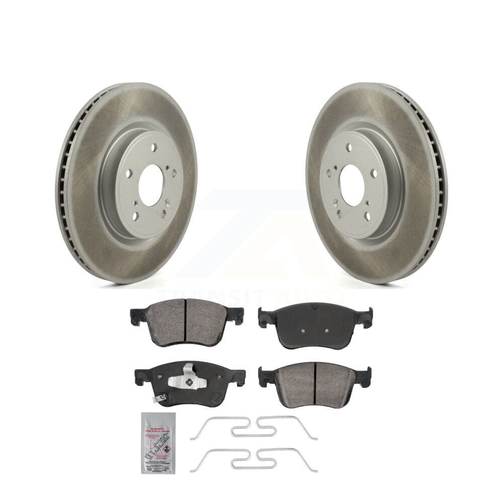 Coated Disc Rotors and Ceramic Brake Pads Kit-KGA-105618 - Kit.bestparts.ca Kit.bestparts.ca