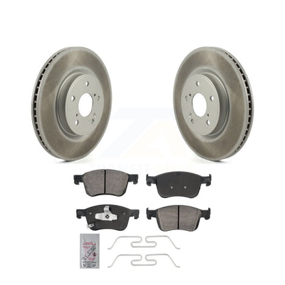 Coated Disc Rotors and Ceramic Brake Pads Kit-KGA-105618 - Kit.bestparts.ca