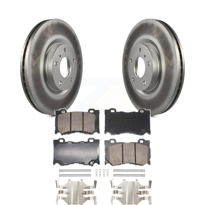 Coated Disc Rotors and Ceramic Brake Pads Kit-KGA-105628 - Kit.bestparts.ca