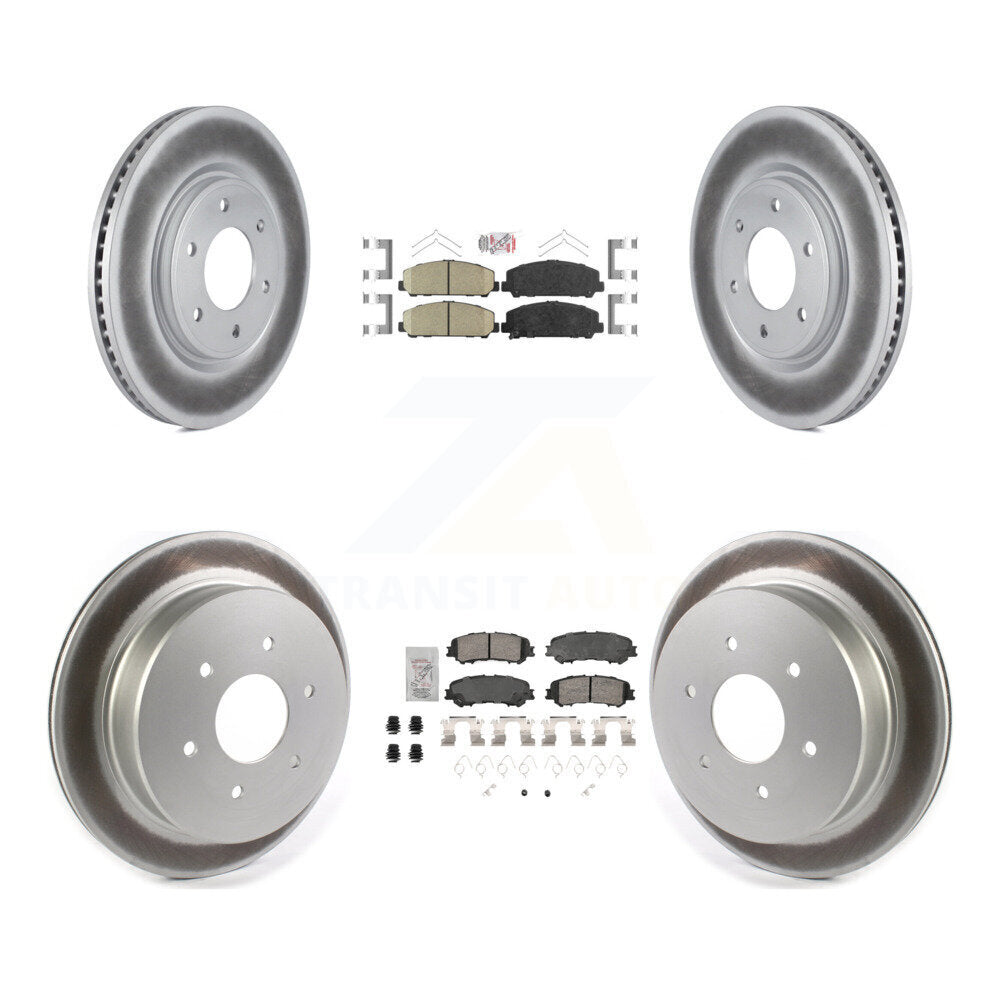 Disc Rotors and Ceramic Brake Pads Kit-KGA-105707 - Kit.bestparts.ca Kit.bestparts.ca