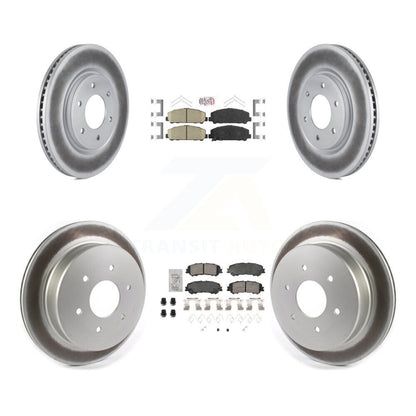 Disc Rotors and Ceramic Brake Pads Kit-KGA-105707 - Kit.bestparts.ca