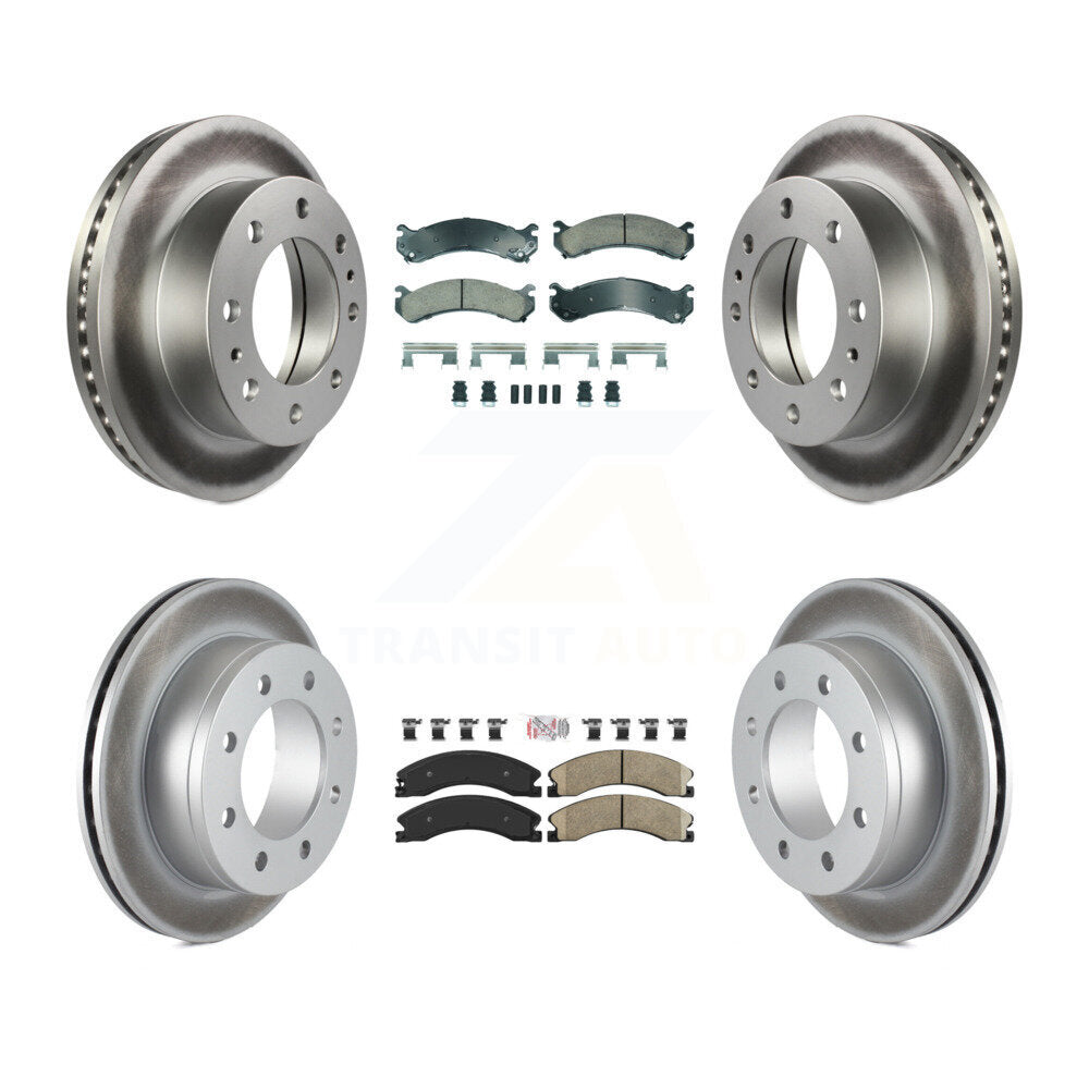 Disc Rotors and Ceramic Brake Pads Kit-KGA-105734 - Kit.bestparts.ca
