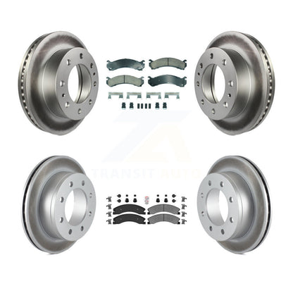 Disc Rotors and Ceramic (Front) & Semi-Metallic (Rear) Brake Pads Kit-KGA-105735 - Kit.bestparts.ca