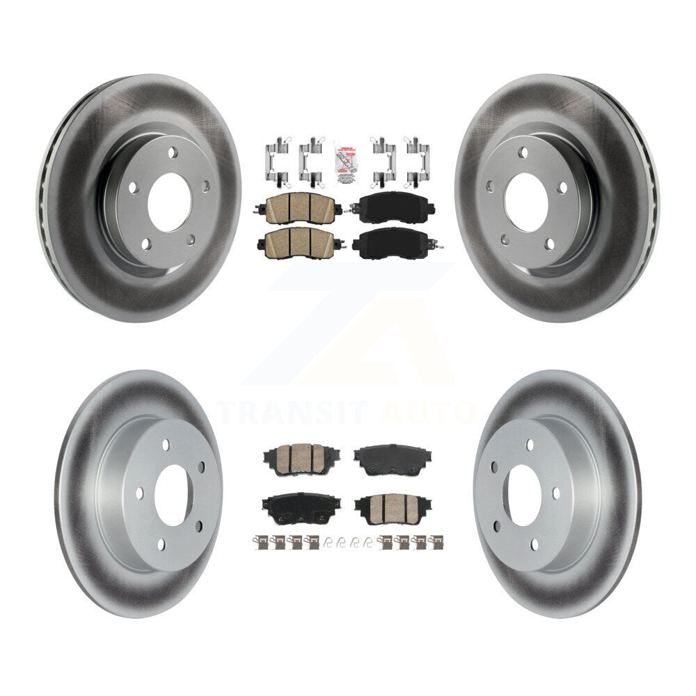 Coated Disc Rotors and Ceramic Brake Pads Kit-KGA-105793 - Kit.bestparts.ca Kit.bestparts.ca