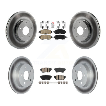 Coated Disc Rotors and Ceramic Brake Pads Kit-KGA-105793 - Kit.bestparts.ca