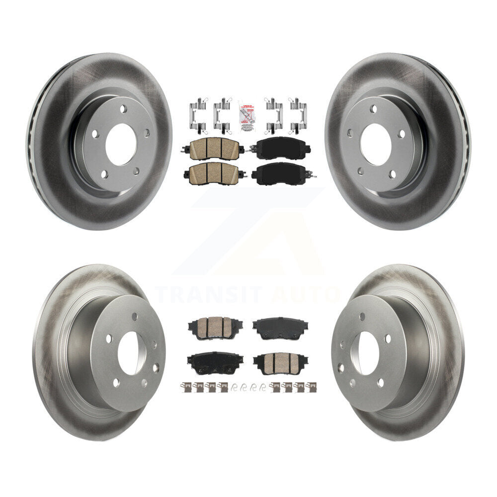 Disc Rotors and Ceramic Brake Pads Kit-KGA-105795 - Kit.bestparts.ca Kit.bestparts.ca