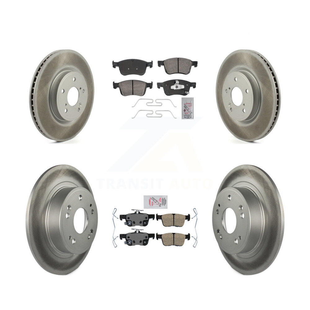Disc Rotors and Ceramic Brake Pads Kit-KGA-105828 - Kit.bestparts.ca
