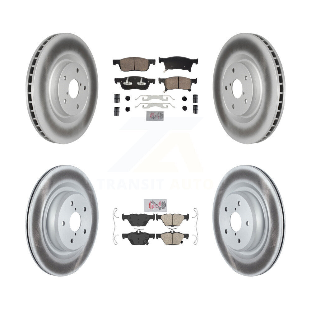 Disc Rotors and Ceramic Brake Pads Kit-KGA-105830 - Kit.bestparts.ca Kit.bestparts.ca