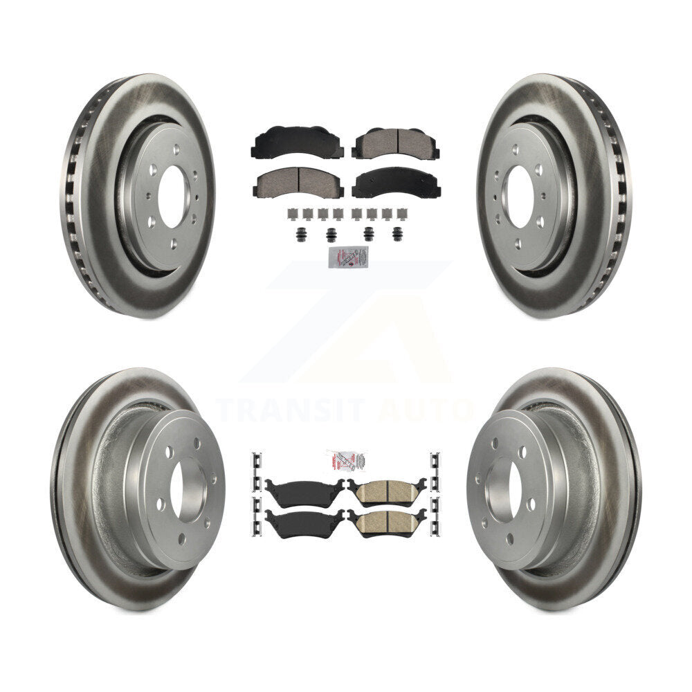 Disc Rotors and Ceramic Brake Pads Kit-KGA-105836 - Kit.bestparts.ca
