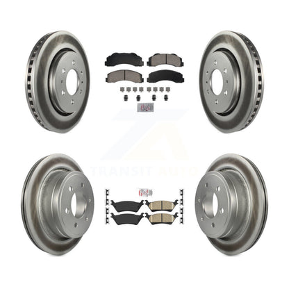 Disc Rotors and Ceramic Brake Pads Kit-KGA-105836 - Kit.bestparts.ca