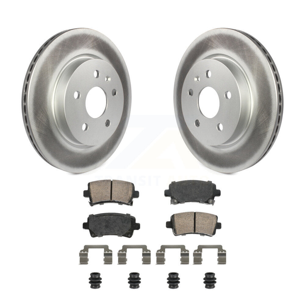 coated disc rotors and ceramic brake pads-kga-105862 - Kit.bestparts.ca