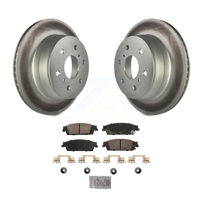 Coated Disc Rotors and Ceramic Brake Pads Kit-KGA-105871 - Kit.bestparts.ca
