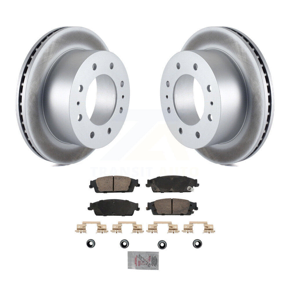 Coated Disc Rotors and Ceramic Brake Pads Kit-KGA-105872 - Kit.bestparts.ca