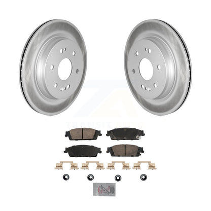 Coated Disc Rotors and Ceramic Brake Pads Kit-KGA-105873 - Kit.bestparts.ca