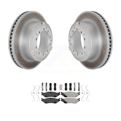 Coated Disc Rotors and Semi-Metallic Brake Pads Kit-KGA-105876 - Kit.bestparts.ca