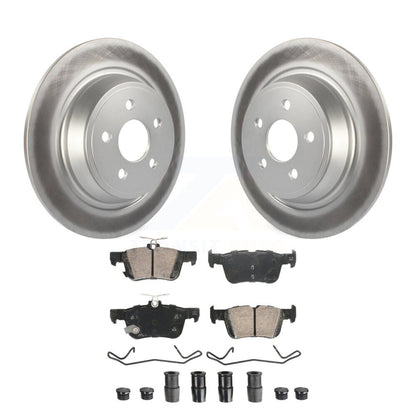 Coated Disc Rotors and Ceramic Brake Pads Kit-KGA-105892