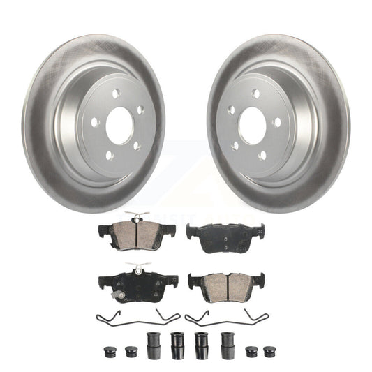 Coated Disc Rotors and Ceramic Brake Pads Kit-KGA-105892