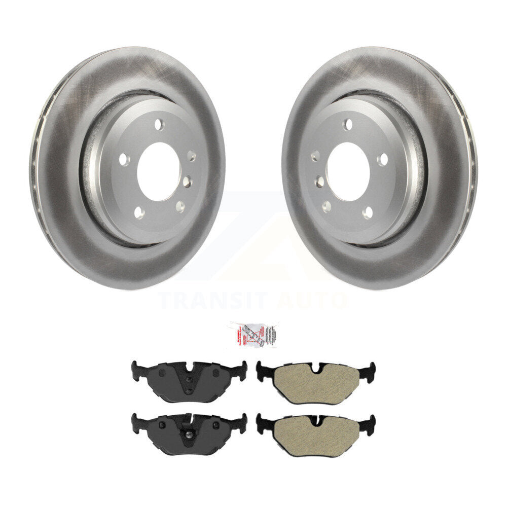 Coated Disc Rotors and Semi-Metallic Brake Pads Kit-KGA-105902 - Kit.bestparts.ca
