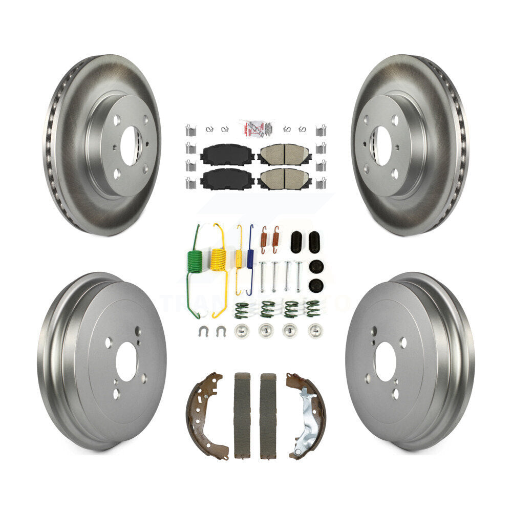Coated Disc Rotors and Ceramic Brake Pads Kit-KGA-105911 - Kit.bestparts.ca Kit.bestparts.ca