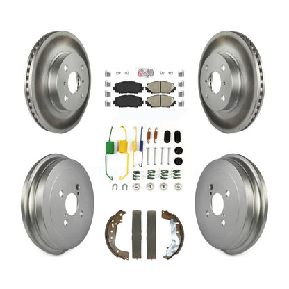 Coated Disc Rotors and Ceramic Brake Pads Kit-KGA-105911 - Kit.bestparts.ca