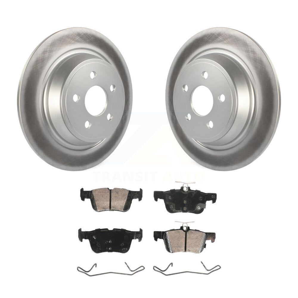 Coated Disc Rotors and Ceramic Brake Pads Kit-KGA-105939 Kit.bestparts.ca